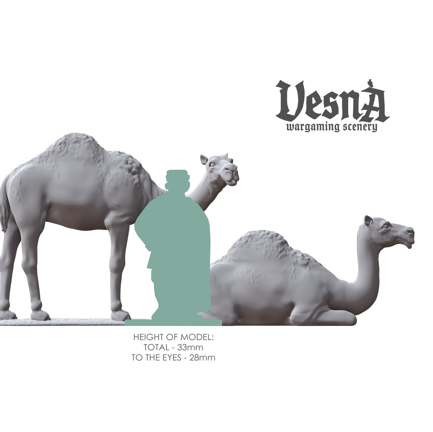 Set of 4 Camels