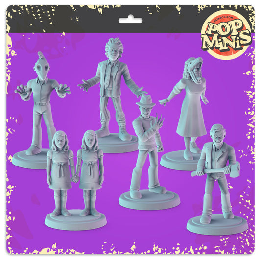 80's Scary Movies Pop Minis