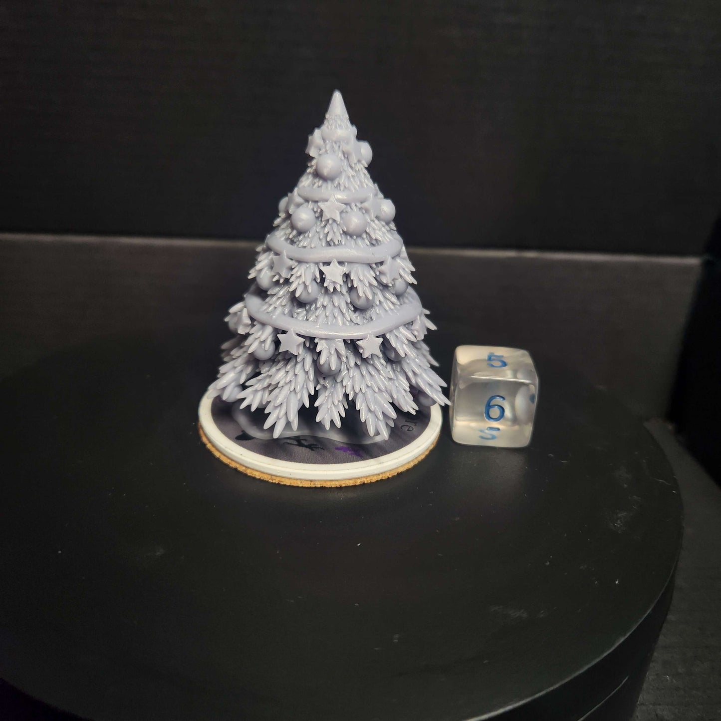 Christmas Themed Miniatures Set: Yeti Family, Tree, Presents, and Baubles