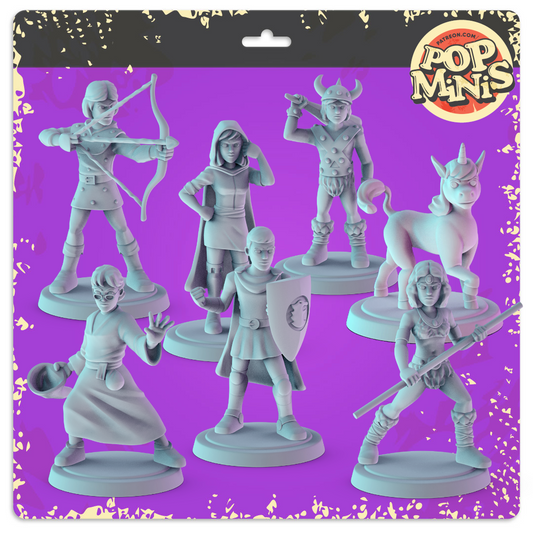 Dungeons and Dragons Cartoon Pop Minis