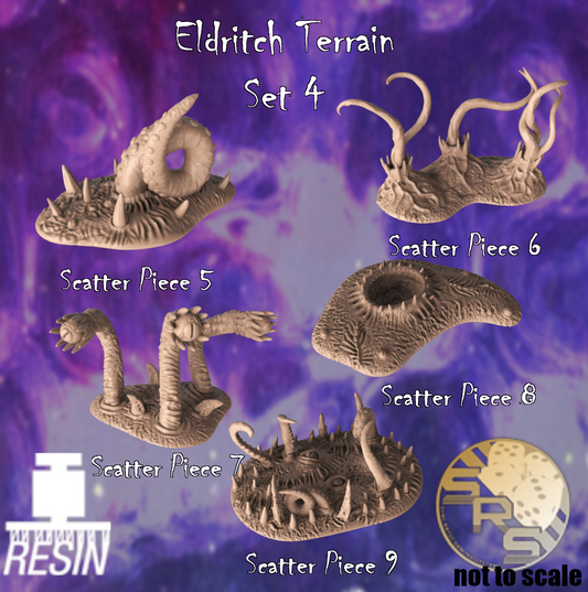 Eldritch Terrain Spikes Set 4