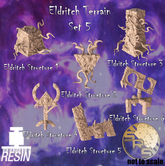 Eldritch Terrain Spikes Set 5