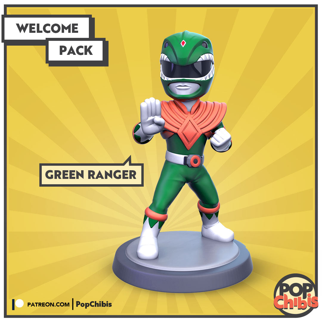 Green Ranger Pop Chibi