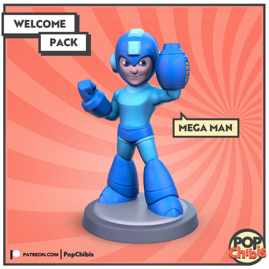 Mega Man Pop Chibi