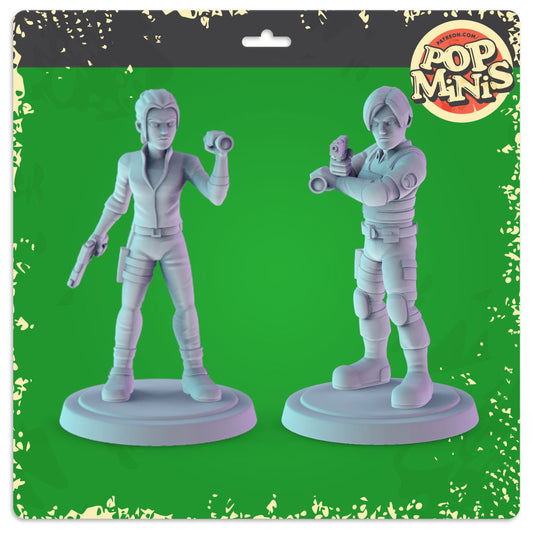Action Game Chars Pop Minis
