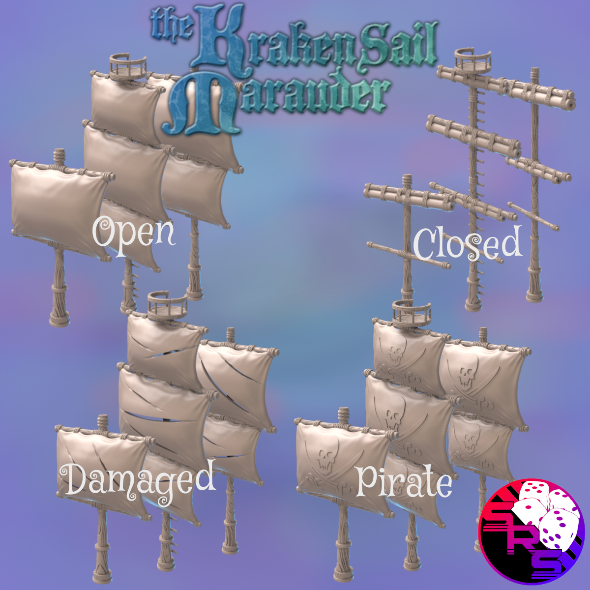 The Kraken Sail Marauder – Epic Triple-Masted Sailing Ship by Sync Ratio Systems