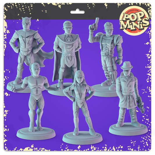 Watchmen Pop Minis