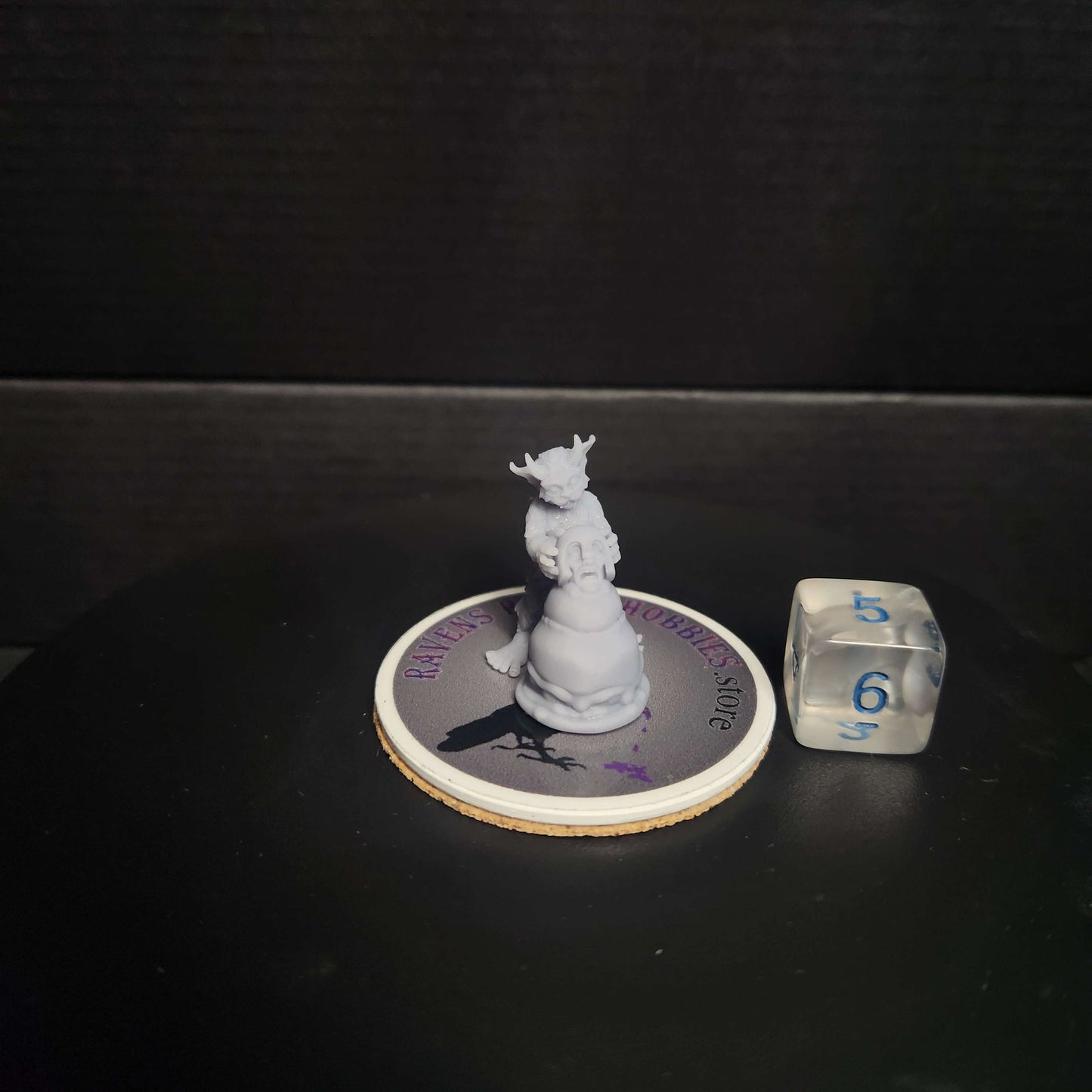 Christmas Themed Miniatures Set: Yeti Family, Tree, Presents, and Baubles